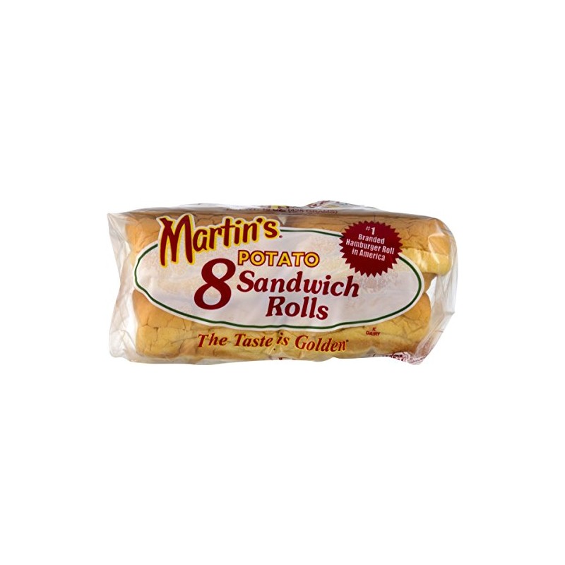 Martin's Potato Sandwich Rolls- 8pk 15 oz (2 Bags)