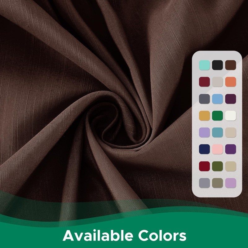 Biscaynebay Wrap Around Bed Skirts for Queen Beds 15" Drop,