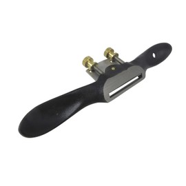 Taytools 469577 Round Bottom Curved Spokeshave Fine Adjustment 2 Inches Wide High Carbon Blade RC 55-60 9-1/2 Inches Overall