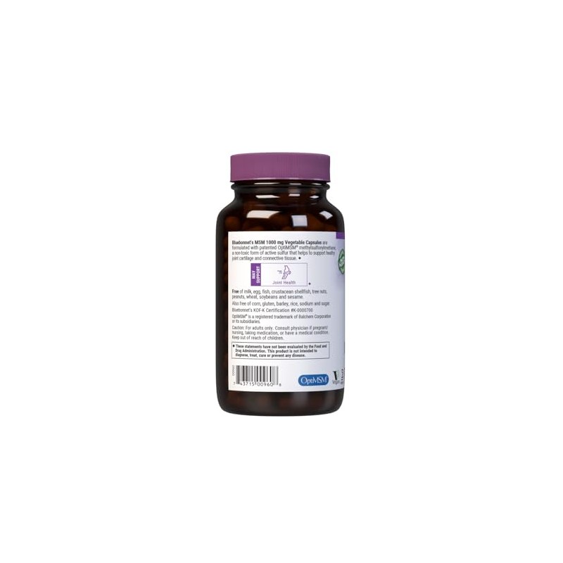 BlueBonnet MSM Supplement, 120 Count