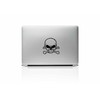 Astute Grace Skeleton Head Crossbones Skull Head Vinyl Decal Die