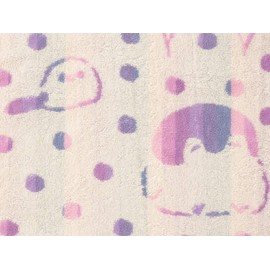 Marushin 5355000700 Face Towel, Koupen-chan, 13.4 x 31.5 inches (34 x 80 cm), Good Things Are Unobtrusive, 100% Cotton, Fur Applique Embroidery