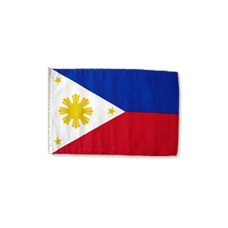 Philippines 12"x18" Sleeved Polyester Garden Flags