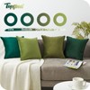 Topfinel Cushion Cover 30 x 30 cm, Set of 4,
