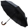 Rare 12 Rib Compact Small Umbrella - 50MPH Strong Windproof