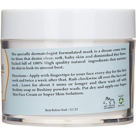 Clay Mask For Face Brightening - Dark Spot Corrector - for Face Body Legs Knee Elbow Skin Brighteners with Glutathione Kojic Acid