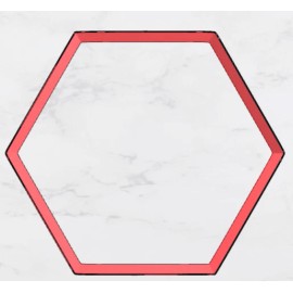 Octagon 3D Printed Cookie Cutter - Small - 3 inch