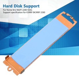 M.2 SSD Heatsink Cover, Nvme M.2 NGFF 2280 SSD Hard Drive Heat Dissipation Cover Thermal Pad for Dell M16 R1 K3RRF 0K3RRF 2280 Laptops