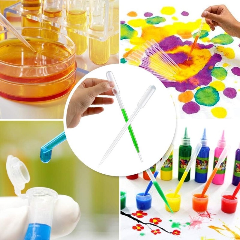 1000 Pezzi 0,2ml Plastica Pipette Trasferimento,Pipette Graduate,Squeeze Trasferimento Pipette,pipette monouso,per