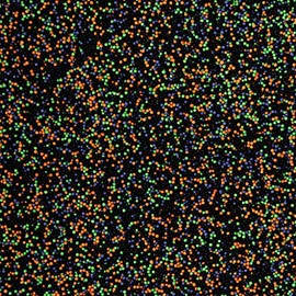 simply topps 100's & 1000's Sprinkle Mix - Black, Purple, Orange & Green, 30g