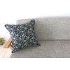 DDintex Floret LONDON Cushion Cover Fairy Tail Forest Navy 17.7