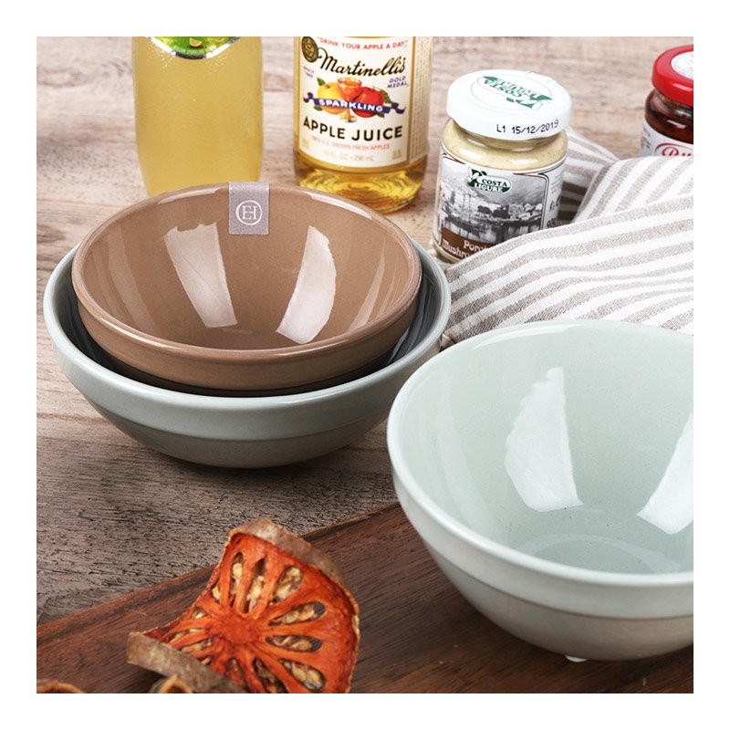 Emile Henry HR ceramic rice bowl + soup bowl set