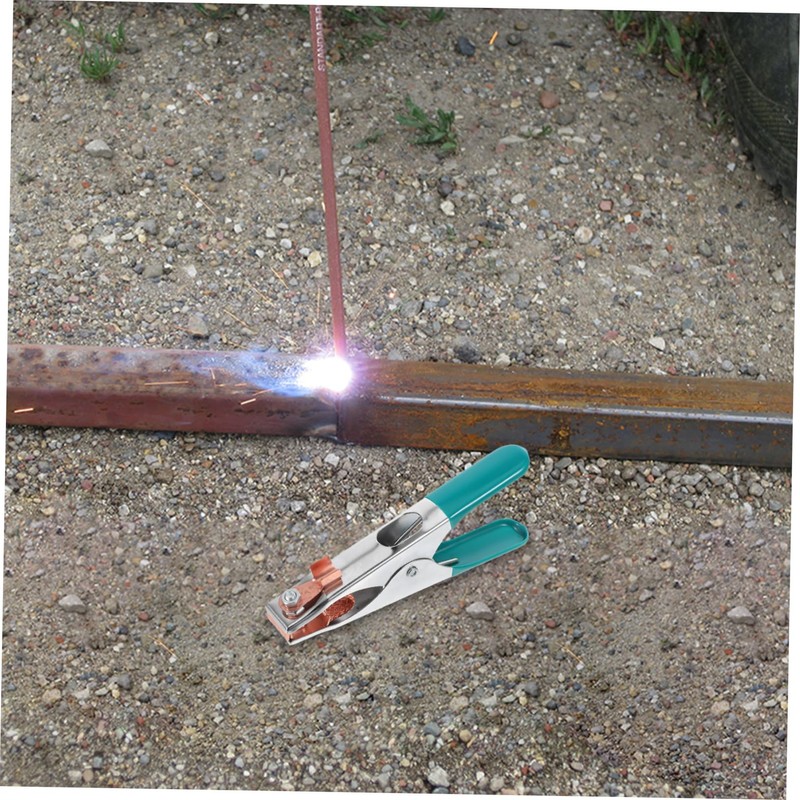 SHINEOFI Welding Ground Clamp Tools with High Conductivity Grips Compact