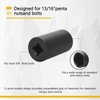 9074 Penta Socket 3/8-Inch Drive 13/16-Inch for Pentagon Nuts and