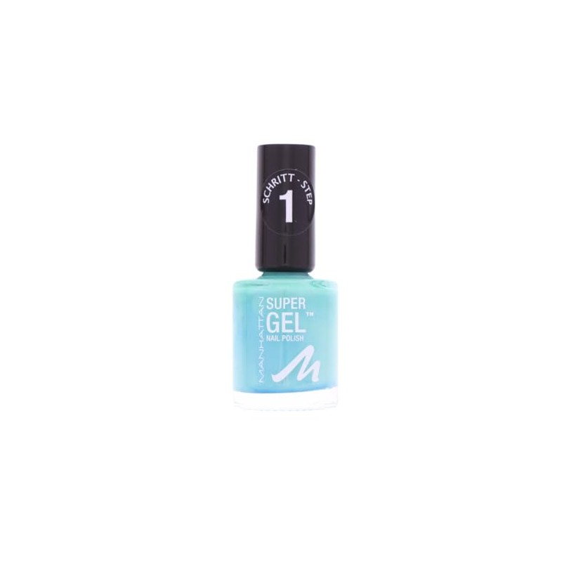 3 x Manhattan Super Gel Nagellack 098 Never Blue With