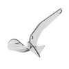 MERXENG 22lbs Triangle Boat Anchor, 316 Stainless Steel Delta-Style Anchor,