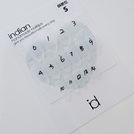 Sample tip 1+1 (for size measurement) - Almond Short / 샘플팁 1+1 (사이즈측정용) - 아몬드 숏