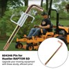 Ameri Mower Pin & Spring 604346 604331 for Hustler Mower