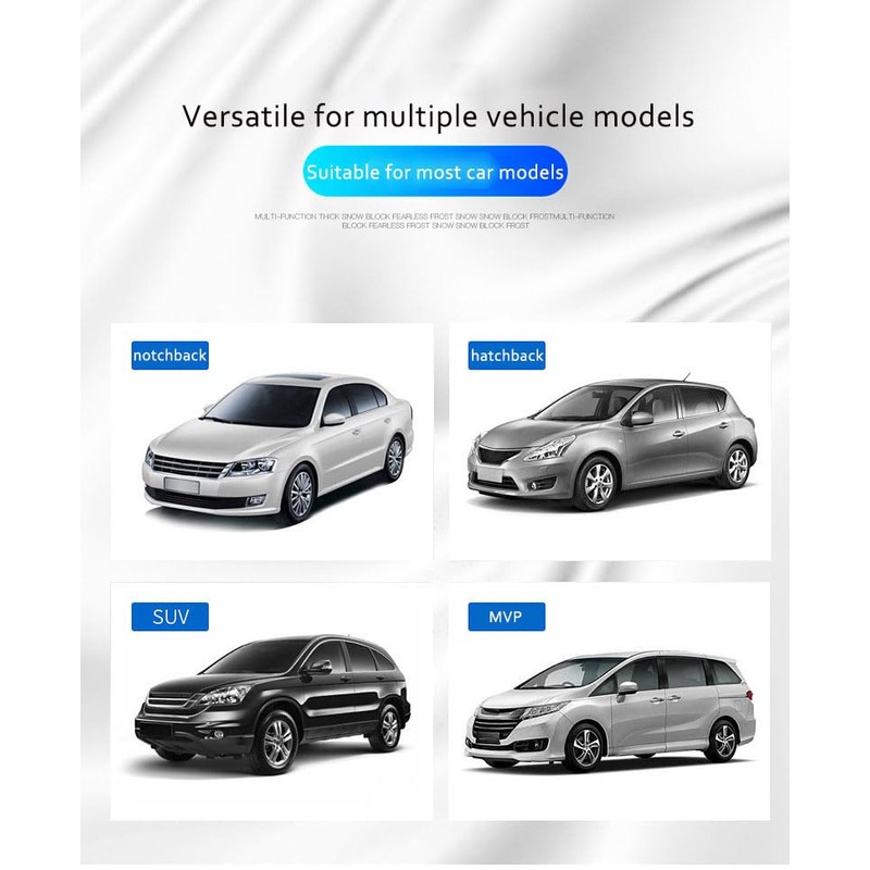 Car Sunshade, Snow Blocking, Antifreeze, Sun Protection, and Rainproof are