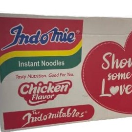 Indomie Onion and Chicken Flavor Noodles Box - Snack and Crispy - Specification: Chicken Flavor