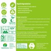 BPI Certified Compostable Trash Bags 2.6 Gallon (150Count) - 2X