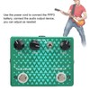 Distortion Guitar Pedal Octave Instrument Accessory with True Bypass Design