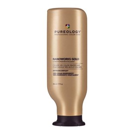 Pureology | Nanoworks Gold | Conditioner, Colour-Treated Hair, Restores And Strengthens Hair, Vegan Formulas, Sulphate Free, 266ml