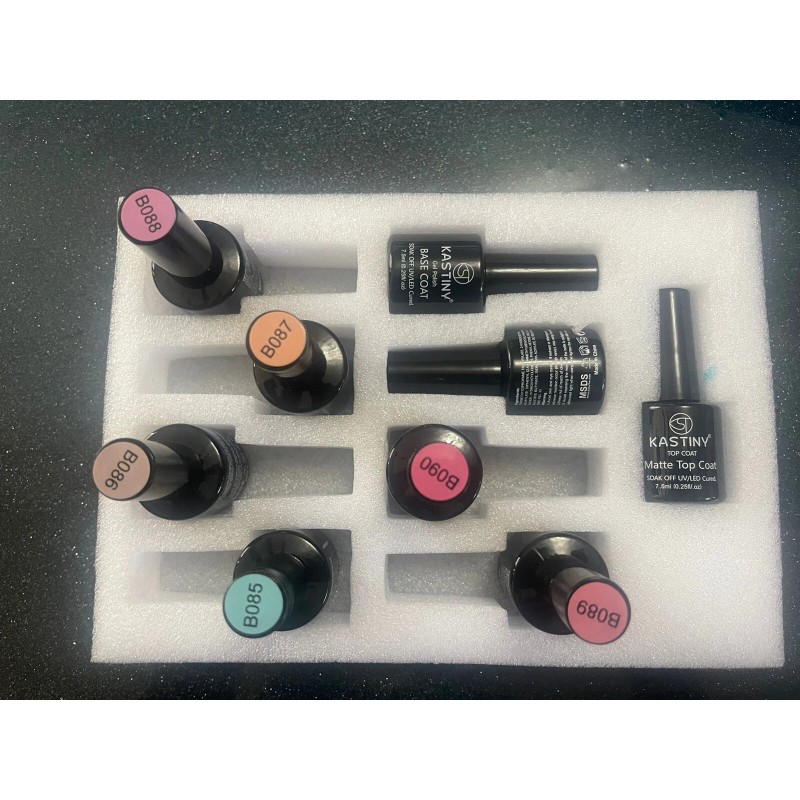 Kastiny Perfect 6 + 3 Gel Polish Kit - Enjoy