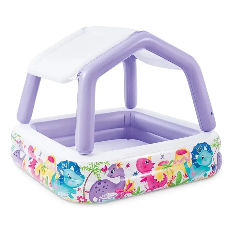 Alberca Para Niños Inflable Intex Con Techo Sun Shade