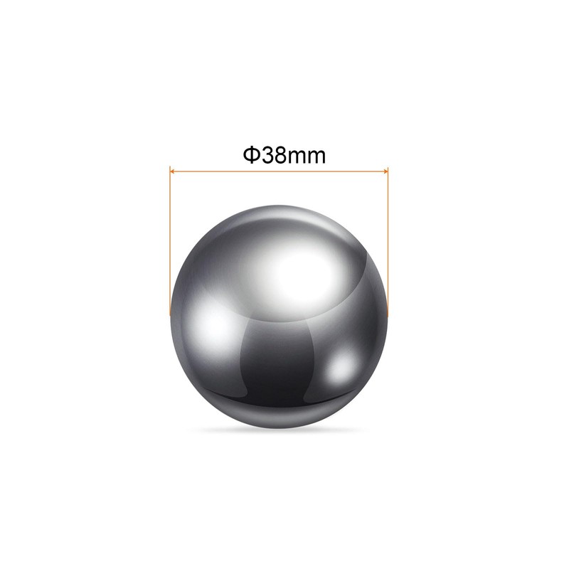 sourcing map Precision Balls 38 mm Diameter G10 Chrome Steel
