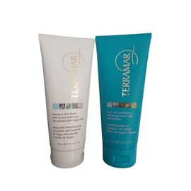 Terramar Kit de Tratamiento Capilar, Mascarilla Intensiva y Acondicionador Sin Enjuague con Clulas Madre de Argn y Pptidos, 200g Cada Uno, Pack de 2  