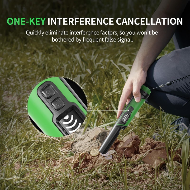 DR.ÖTEK Metal Detector Pinpointer, IP68 Fully Waterproof Handheld Pin Pointer