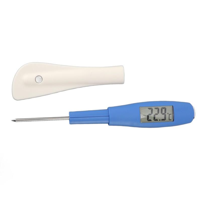 Silicone Spatula Thermometer Digital Display Stainless Steel Cooking Thermometer Food