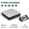 Fuzion Shipping Scale - Wireless Postal Scale 110LB x 0.1oz,