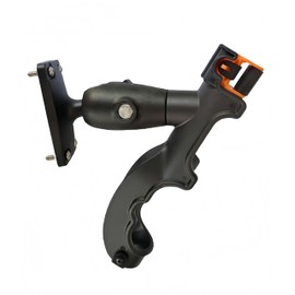 360° Swivel Base Plastic Fishing Rod Holder – Durable, Adjustable & Universal for Boats, Kayaks, and Shorelines ( Square Base)