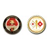 US Army Signal Corps Afghanistan Service Challenge Coin