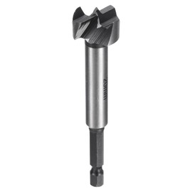 QUARKZMAN Forstner Drill Bit 13/16 Inch (20 mm) Carbon Steel Single Tooth Flat Wing Wood Drill Bit Hinge Cutter with 1/4 Inch Hex Shank Softwood Plywood Woodworking