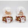 230-10039827ab Nostalgic Mini Snow Globes with Christmas Bakery Gingerbread Christmas
