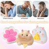 GWAWG Hamster Squishy Toy Cat Paw Shape Squeeze Toy Fufu