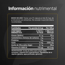 Vitamina D3 5000 Ui 300 Cápsulas B Life