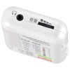 Ohm Electric AudioComm Radio with Sound Collector, White, RAD-PB01S-W 03-0962