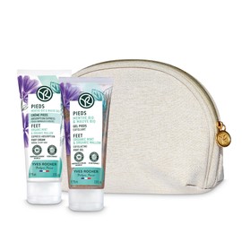 Yves Rocher Foot Care Kit for Soft & Hydrated Feet, Self Care Gifts for Women & Men, Routine Gift Set Vanity (Duo)