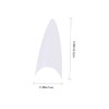 FOMIYES Strong Nail Tips Pcs Plastic Tips Long Artificial Fingernails