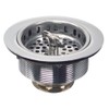 DANCO Twist Tight Kitchen Sink Strainer Assembly, 3-1/2 inch, Stainless