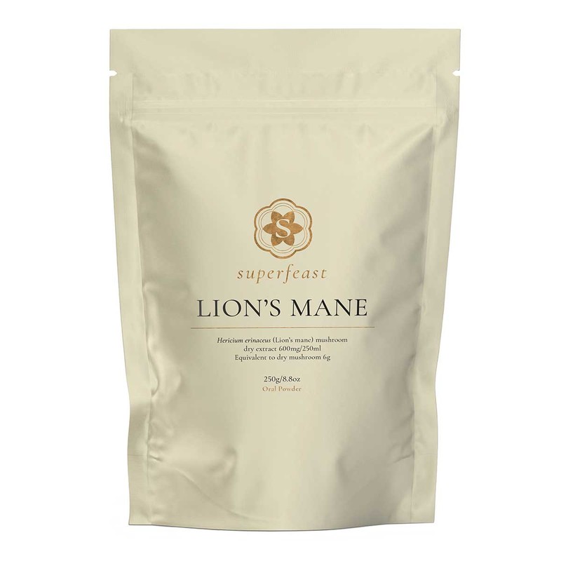SuperFeast Lion's Mane Mushrooms, 100g