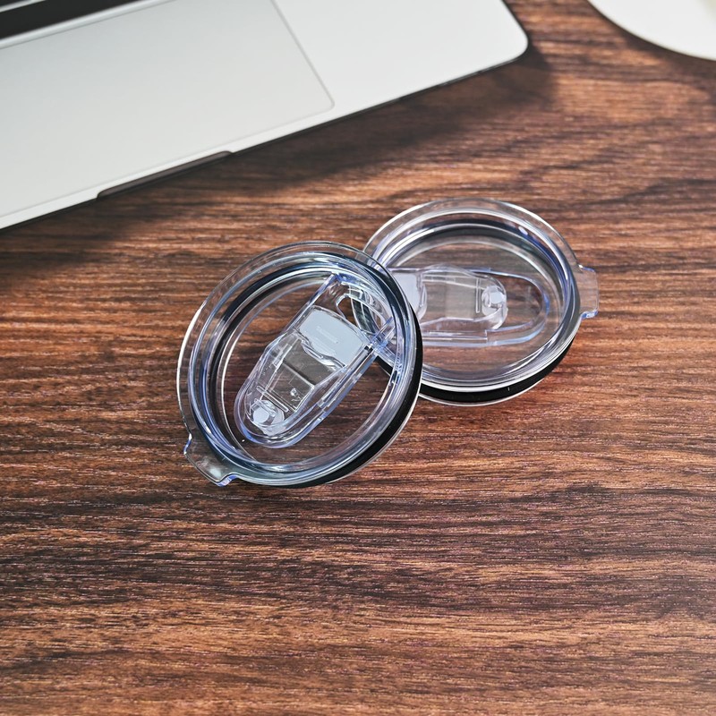 20oz Replacement Lids‌ - Slim Splash-Proof Silicone Cover for Yeti