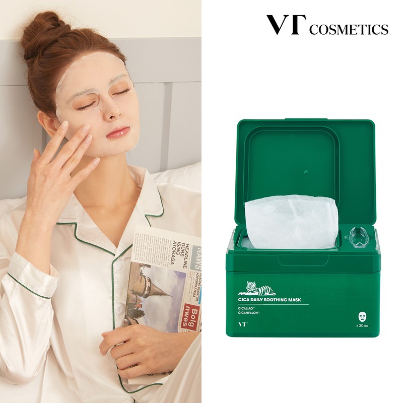 VT Cosmetics [VT Cosmetics]Cica Daily Soothing Mask (30ea)