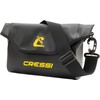 CRESSI Wombat Pouch Black - Waterproof Multipurpose Belt Bag made