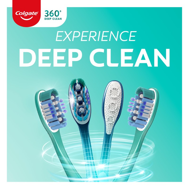 Colgate 360 Deep Clean Soft Toothbrush for 4 in 1