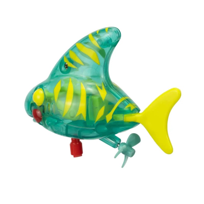 TOMY SEYMORE SWIMS Tiger Shark Swimming Fish Tub/Sink/Pool Z-Wind-Up Toy